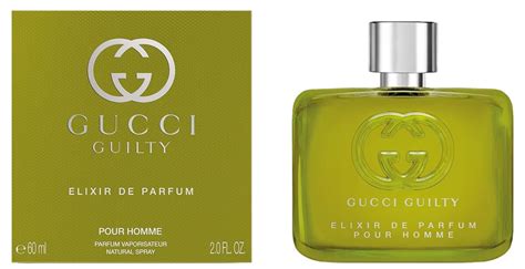 gucci guiltypour homme elixir